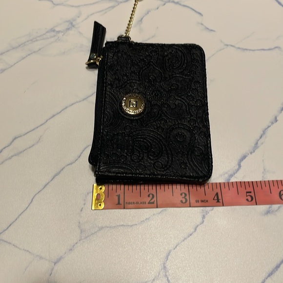 NWOT’s- Stone Mountain black & gold colored cardholder/key ring, embossed floral - Picture 9 of 9